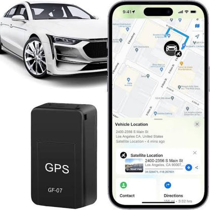 Mini Magnetic GPS Tracker with Real-Time Location