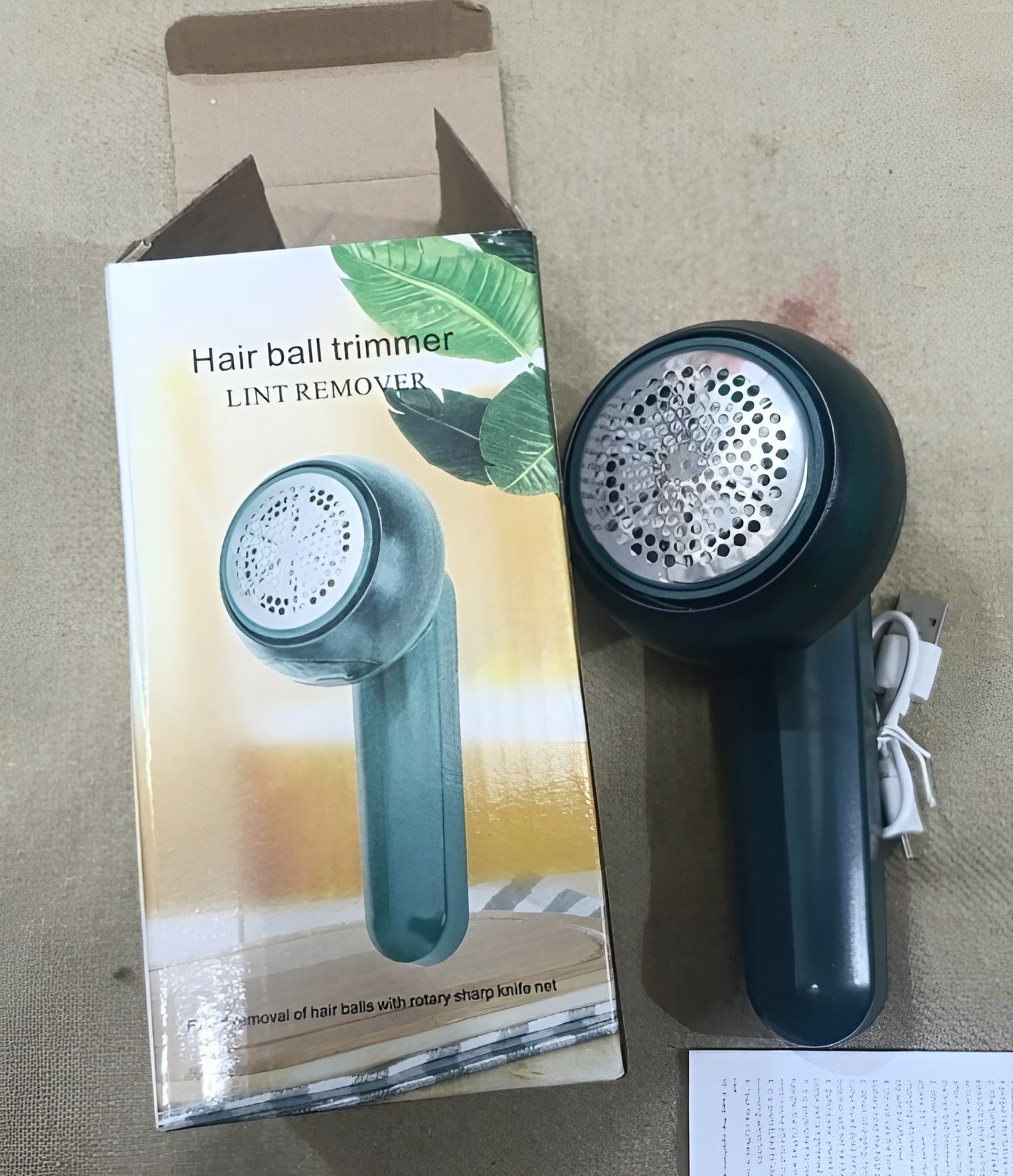 Electric Lint Remover For Clothing  Rechargeable Fabric Shaver & Anti-Pilling Razor