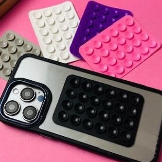 Mobile Bubble Grip Silicone Suction Both Side