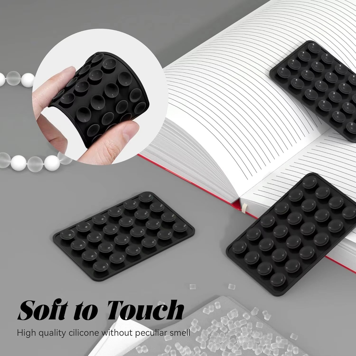 Mobile Bubble Grip Silicone Suction Both Side