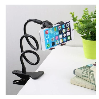 Flexible Snake Mobile Stand | Phone Holder for Desk, Bed & Table (✅ Free Shipping)