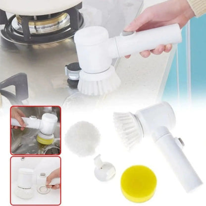 5-in-1 Rechargeable Handheld Electric Scrubber