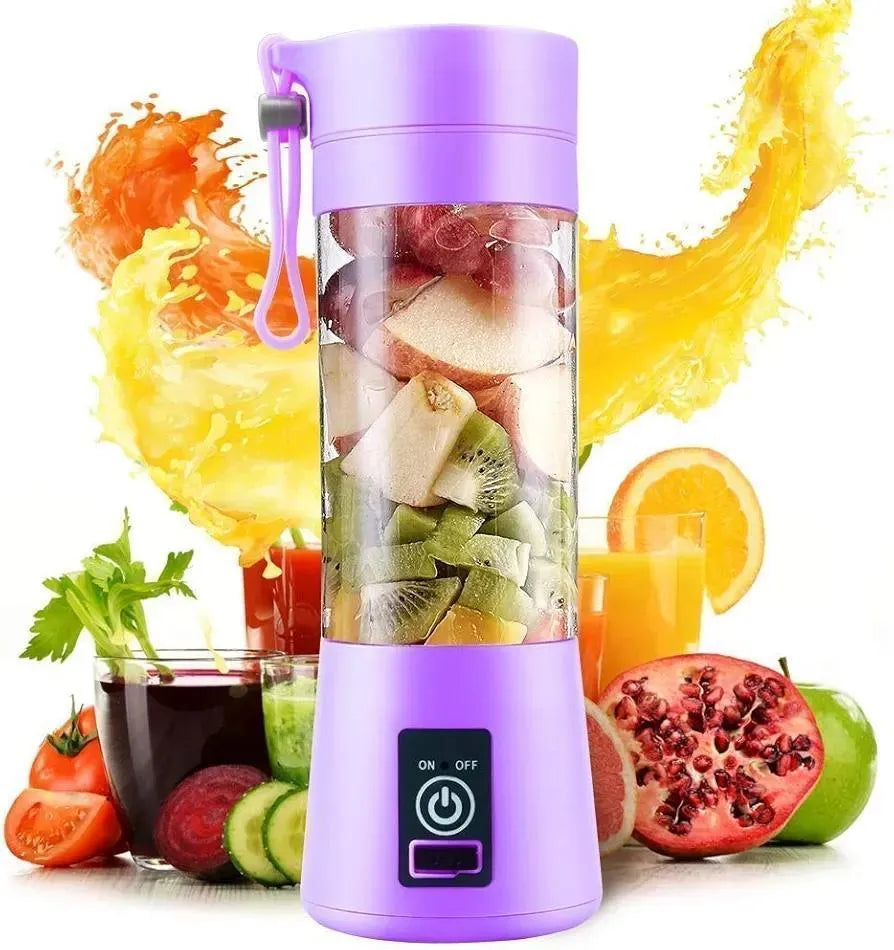 Portable USB Electric Juicer 380ml Rechargeable