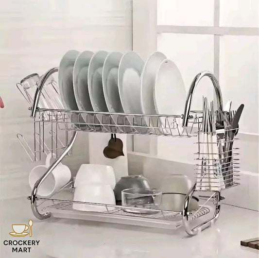 Stainless Steel Dish Drying Rack for Small Kitchens