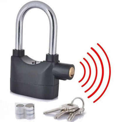 High-Security Gembok Alarm Lock (✅ Free Shipping)