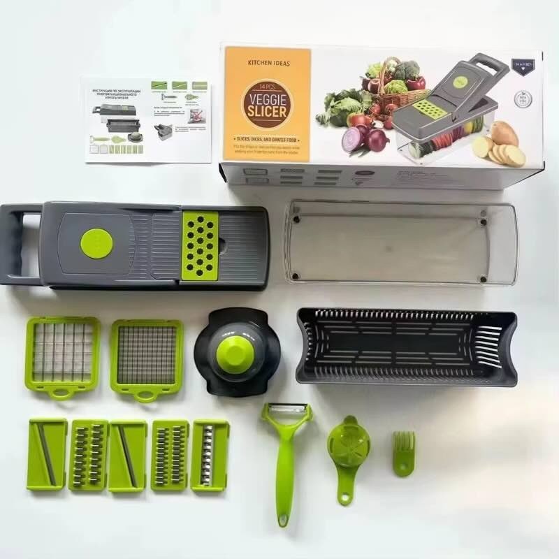 Cut Vegetables in Seconds – 16 in 1 Kitchen Chopper (FREE SHIPPING)