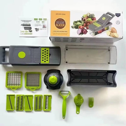 Cut Vegetables in Seconds – 16 in 1 Kitchen Chopper (FREE SHIPPING)