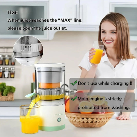 Make Fresh Juice Anywhere in Seconds – Portable Electric Juicer (✅ Free Shipping)