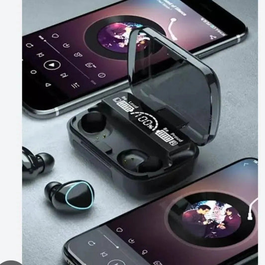 M10 True Wireless Bluetooth Earbuds Black