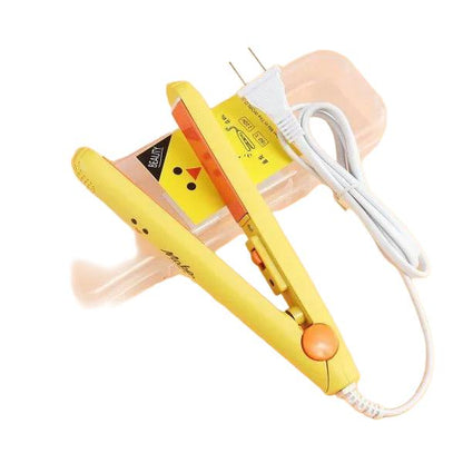 Mini Portable Ceramic Hair Straightener & Curler