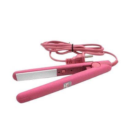 Mini Portable Ceramic Hair Straightener & Curler