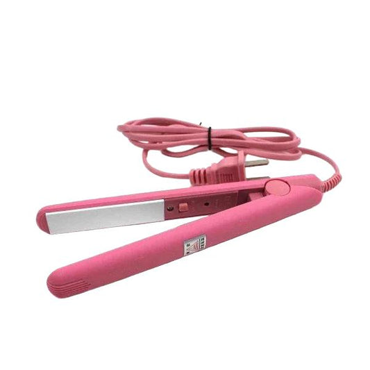 Mini Portable Ceramic Hair Straightener & Curler