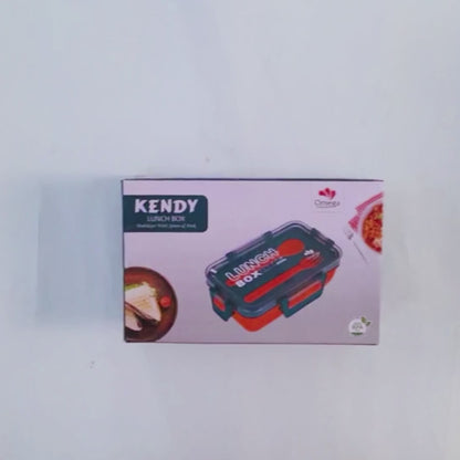 Kendy Lunch Box With Spoon And Fork