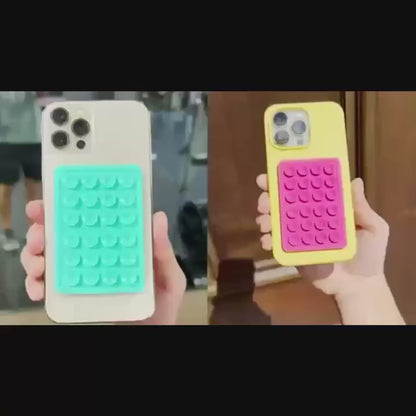 Bubble Grip Mobile Silicone Phone Holder
