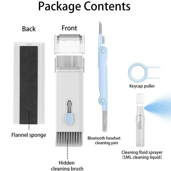 7-in-1 Ultimate Gadget Cleaning Kit – Keep Your Tech Looking Brand New ✨