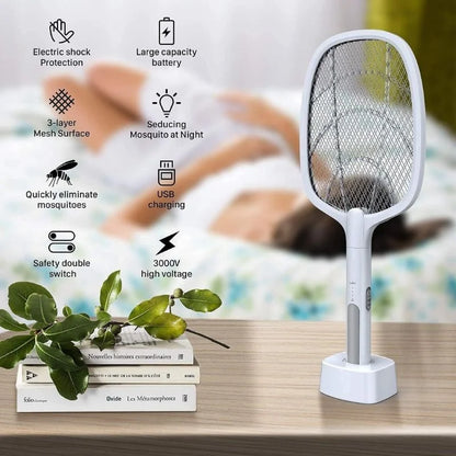 Nova USB Rechargeable Mosquito Racket