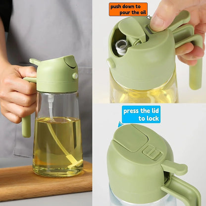 2-In-1 Oil Spray Bottle