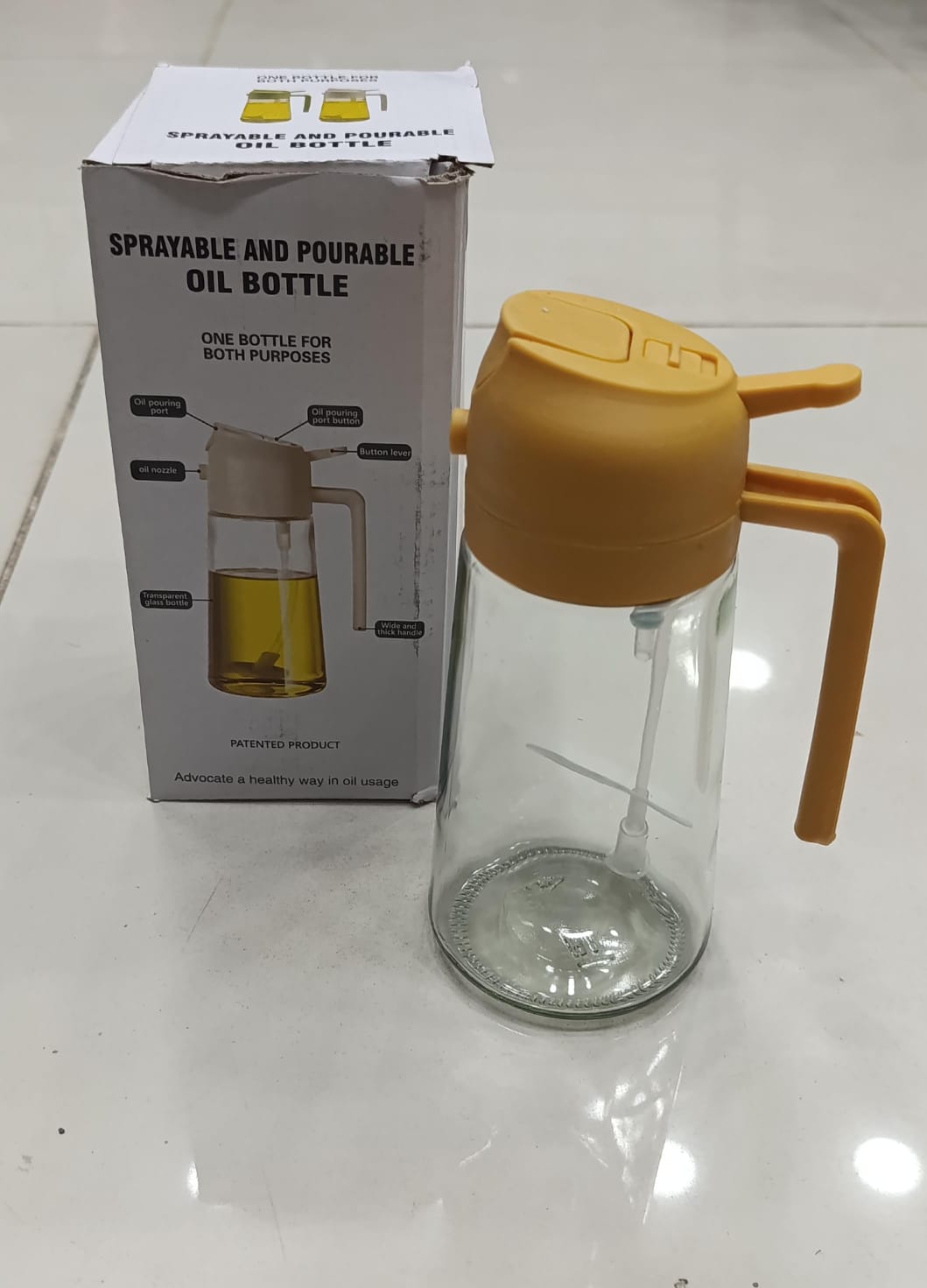2-In-1 Oil Spray Bottle