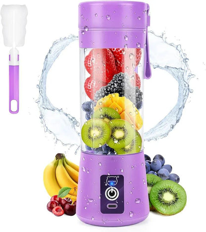 Purple Electric Portable Blender