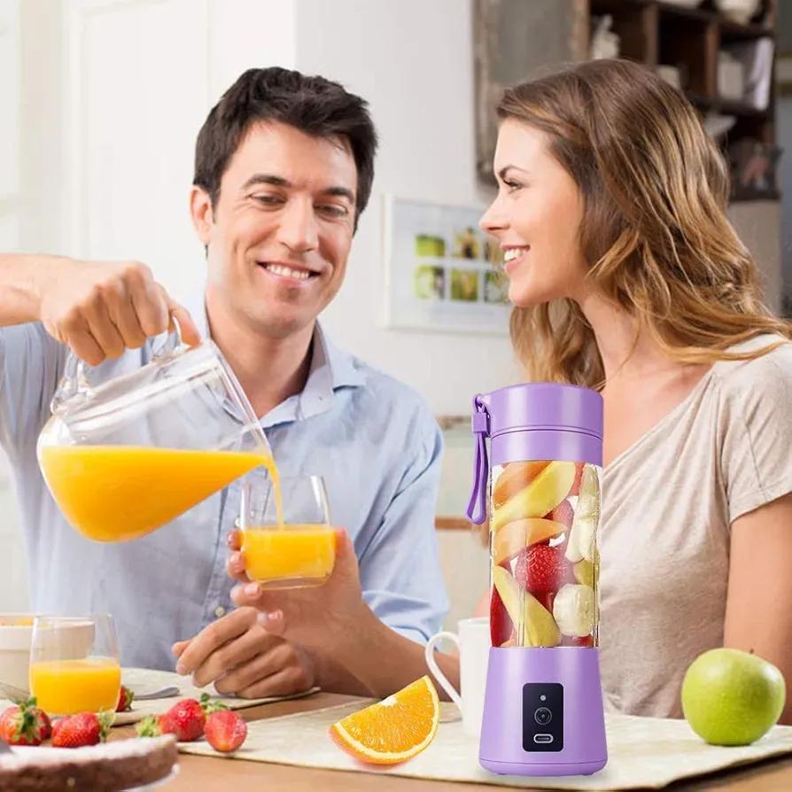 Purple Electric Portable Blender